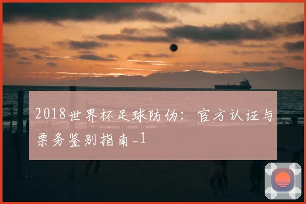 2018世界杯足球防伪:官方认证与票务鉴别指南_1